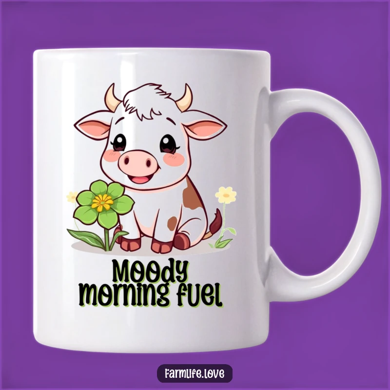 Funny Cow Clover Muncher Mug: A Cheerful Farm Animal Gift Idea