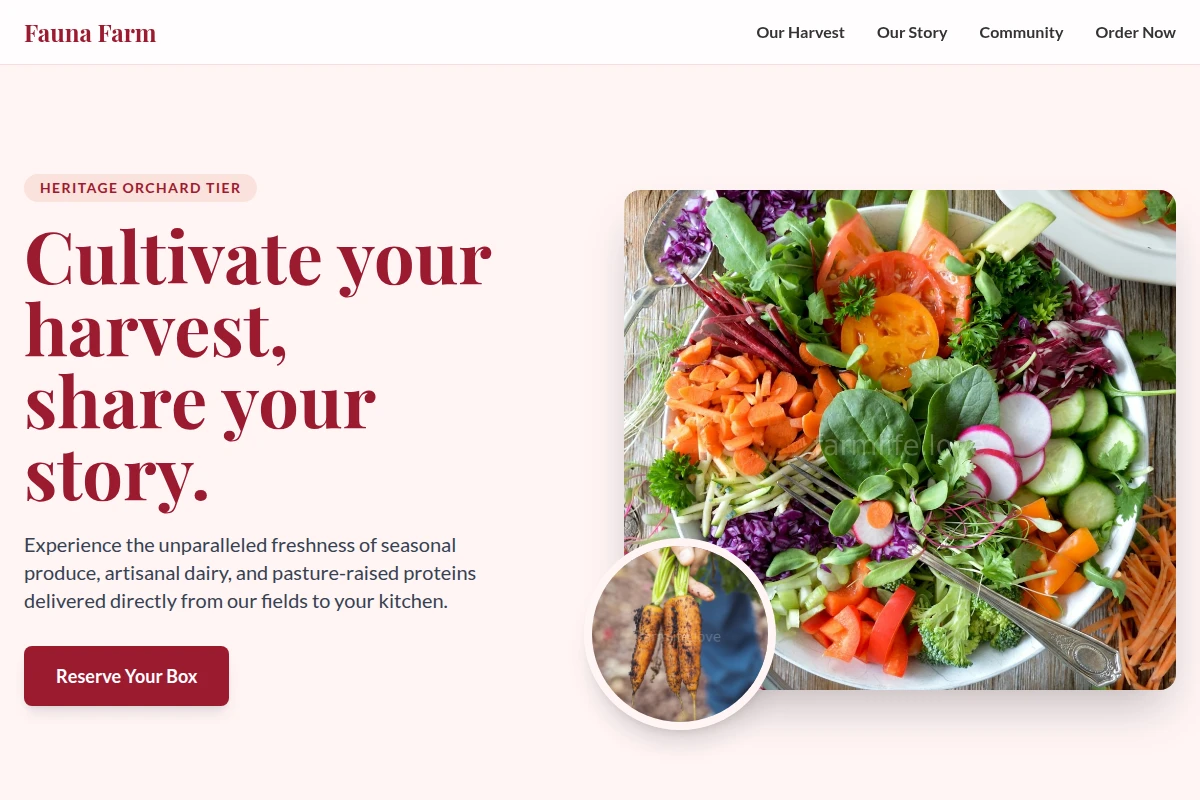 Fauna Farm Food Service