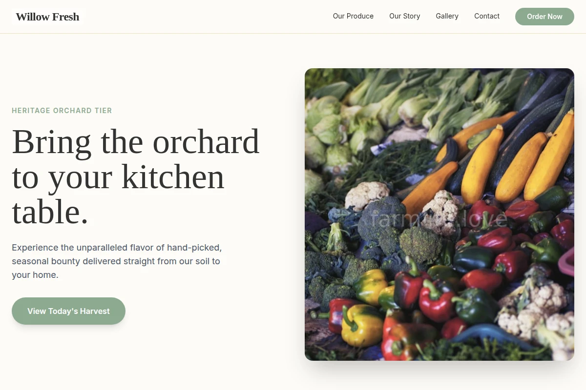 Willow Fresh Produce