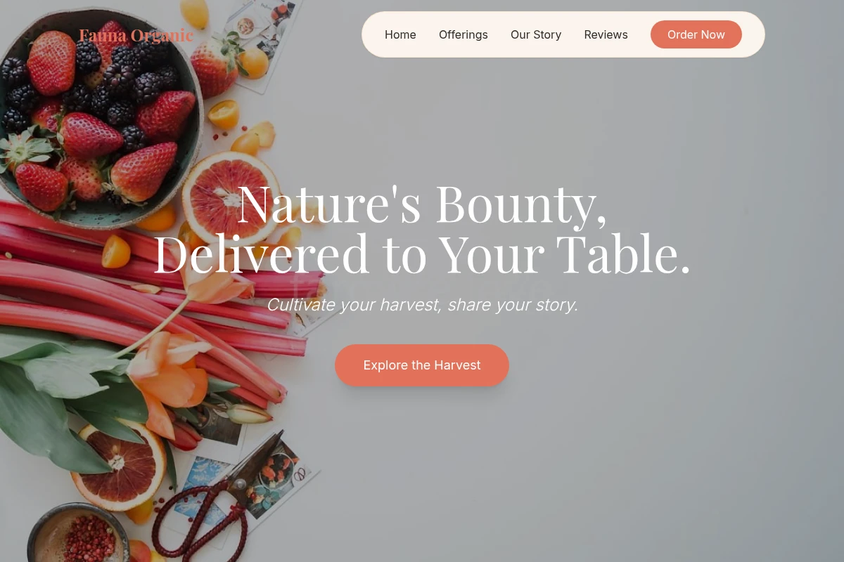 Fauna Organic Food